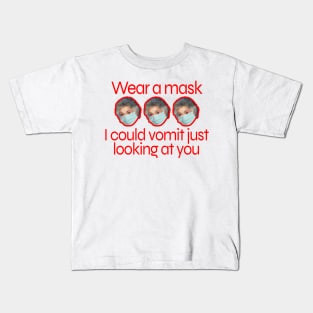 Dorothy Zbornak Says, "Wear a Damn Mask." Kids T-Shirt